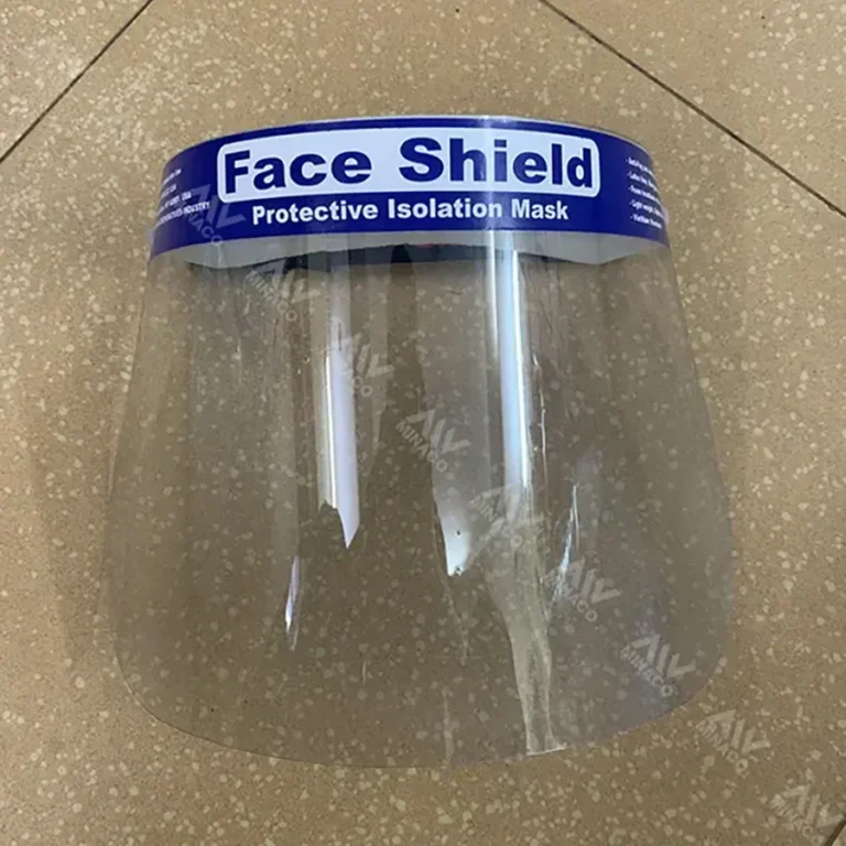 Kính che mặt chống giọt bắn Faceshield Nhật Quang chống virus, chống bụi.