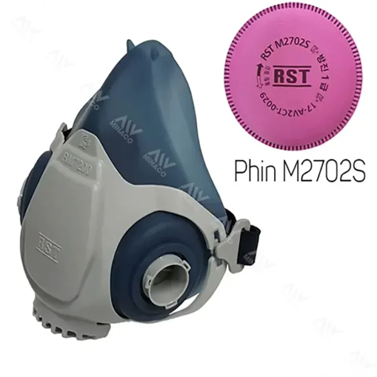 Mặt nạ phòng độc Restech RM 7200 + Phin M2702S chống virus, vi khuẩn, bụi
