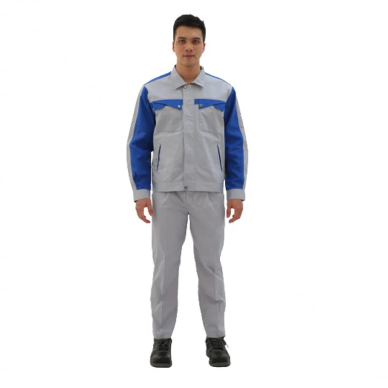 Quần áo bảo hộ pha màu ghi vải Pangrim Hàn Quốc 2721