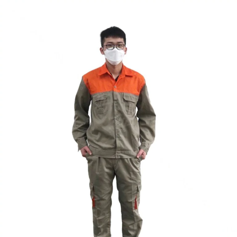 Quần áo lao động M16 vải kaki liên doanh nhập