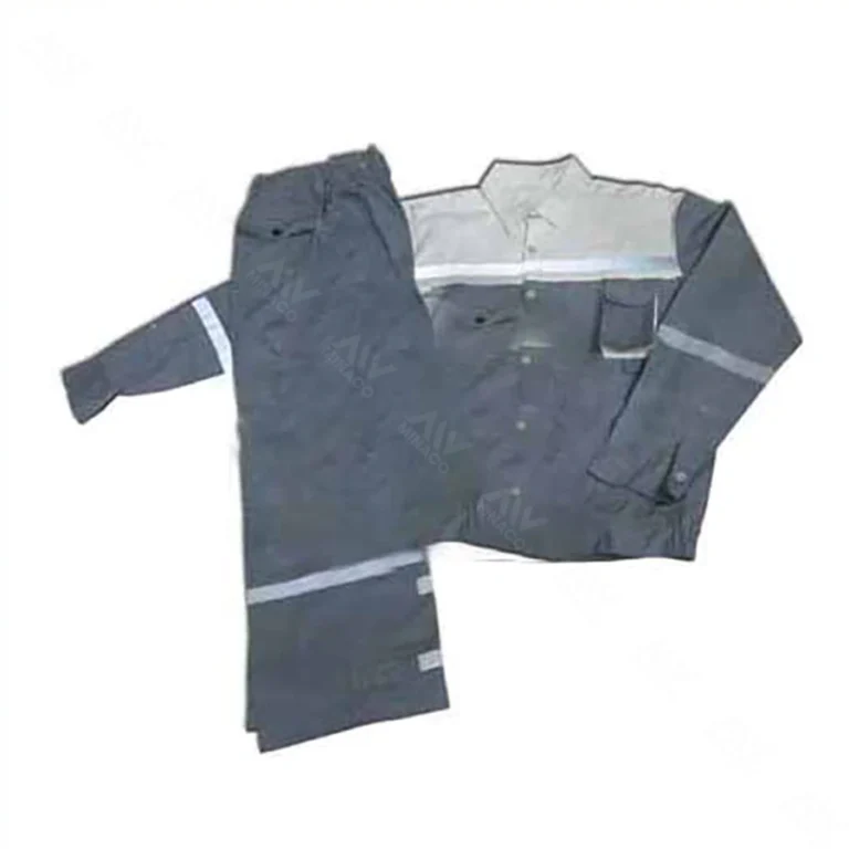 Quần áo thợ hàn vải bạt 100% cotton phản quang
